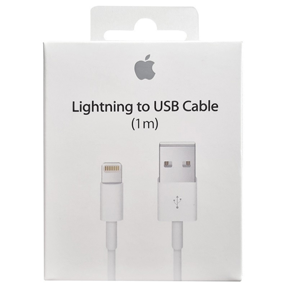 Apple cable  Lightning a USB (1 m) $ 6,97USD