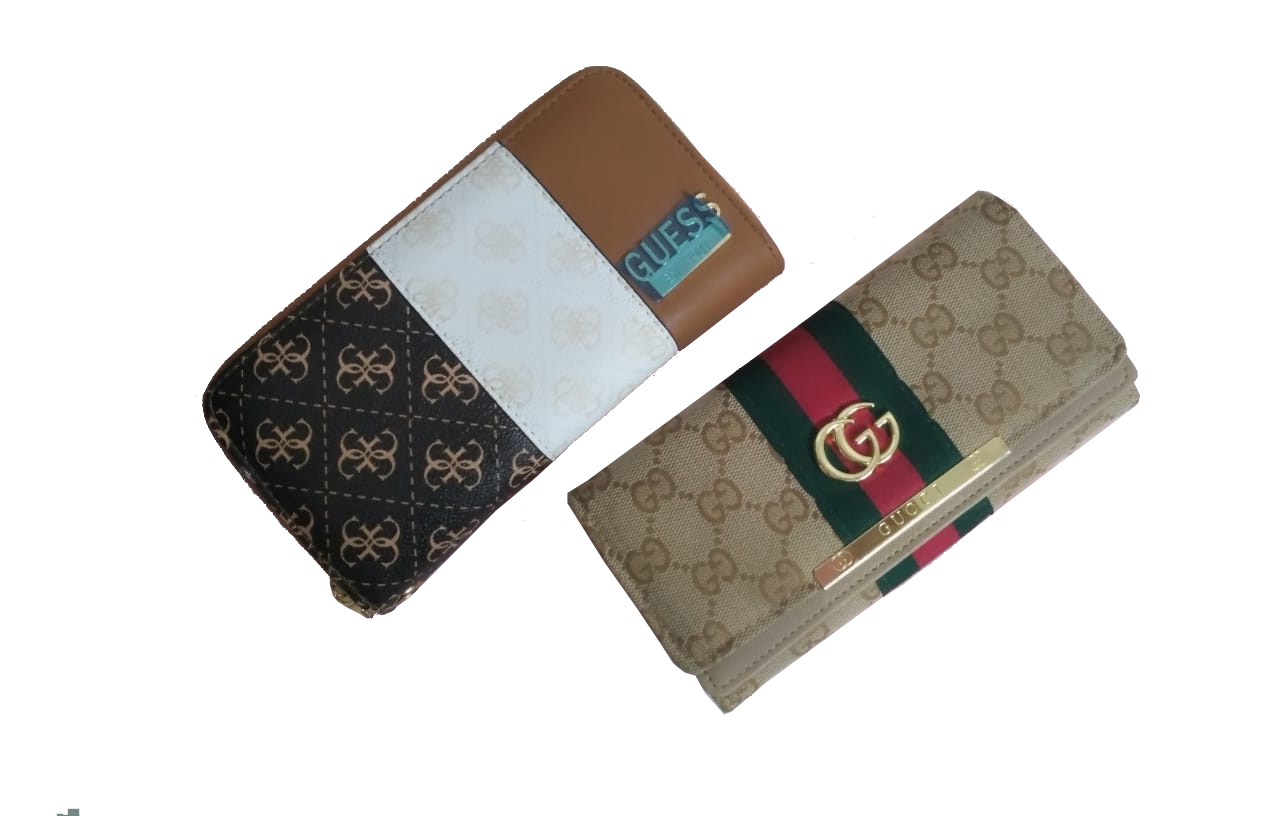 Monedero Dama - Replica GUCHI Y GUESS - $ Por Unid